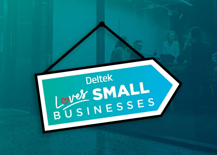 Deltek's tweet photo. Discover how harnessing the power #AI can help your #smallbiz boost productivity &amp; efficiency:
https://t.co/dl0ZWATi0O

#SmallBusinessWeek #DeltekProjectNation https://t.co/UA9E1c9KhA