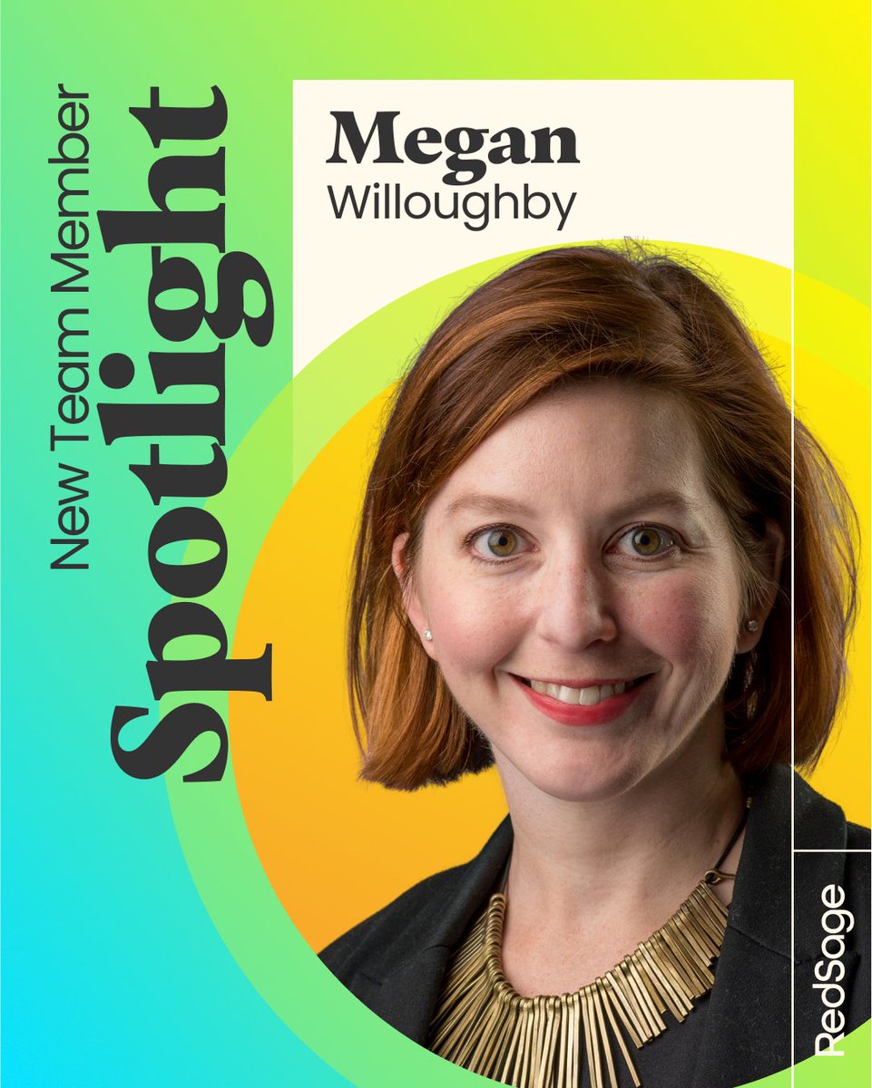 Drum roll, please...we are beyond excited to welcome Megan Willoughby, our new Art Director, to Red Sage! Megan brings a wealth of experience and creativity to our team and a passion for crafting impactful visual stories.

🌟pulse.ly/rzoefli0gb