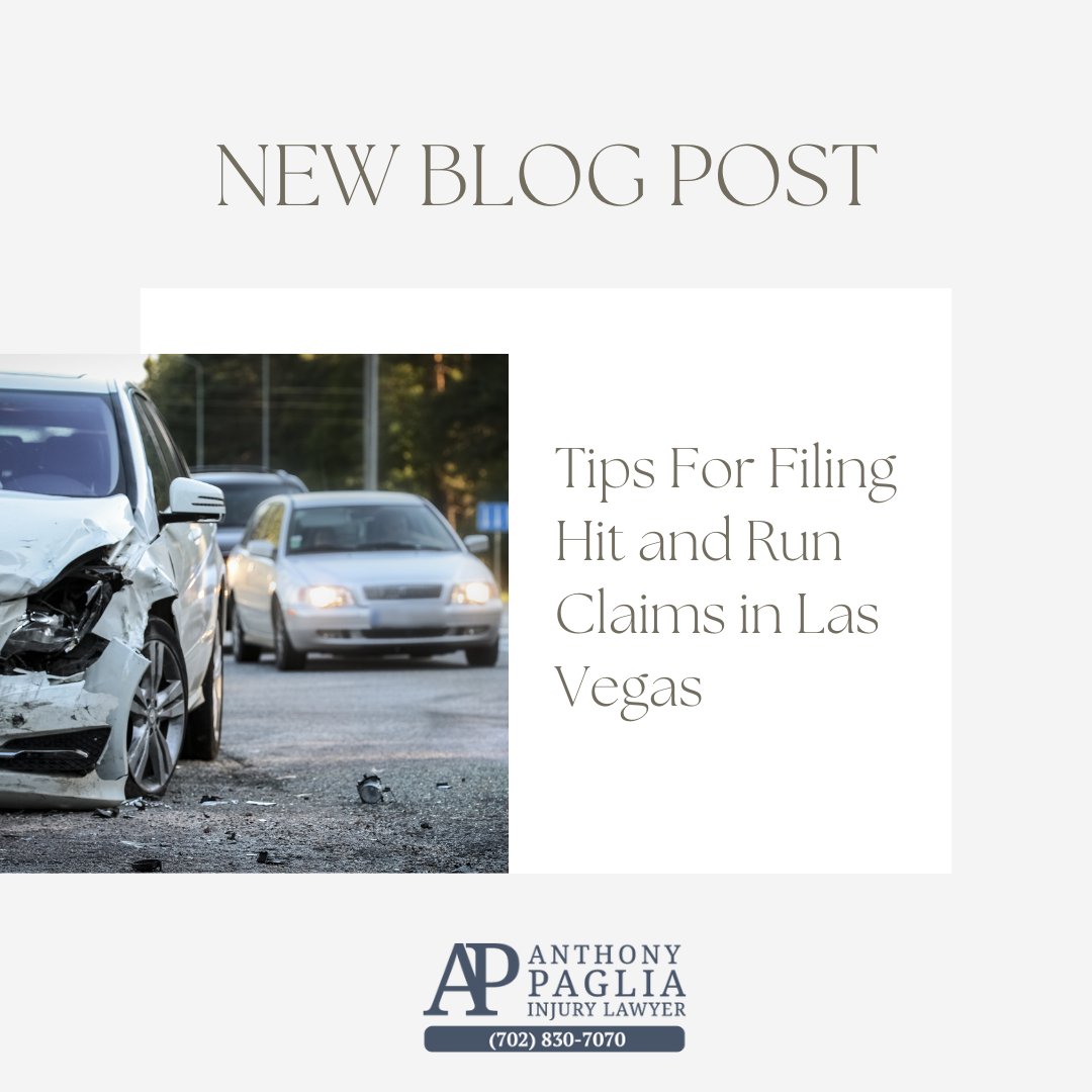 New blog post! Learn essential tips for filing hit-and-run claims in Las Vegas 🌟 Don't miss out - check it out now! 💻 bit.ly/4darX1V