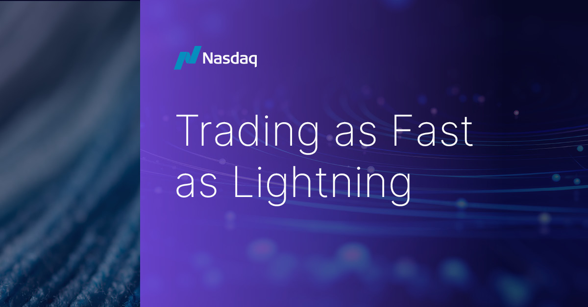 Technology has transformed the global capital markets, and the speed of trading has accelerated with the adoption of computers. @Nasdaq Chief Economist @phil_mackintosh explains with “Trading as Fast as Lightning” spr.ly/6010b0Zqm #MarketMakers