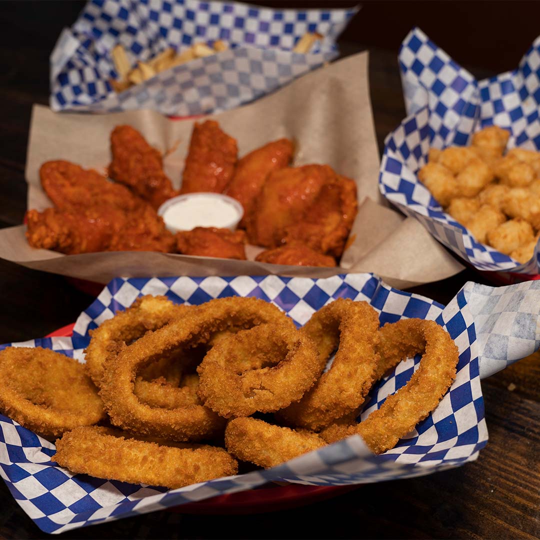 The only thing missing is YOU! 
Join us for Lunch or Dinner.

ecs.page.link/5he1
#Armadillos #OnionRings #FrenchFries #ChickenWings #TaterTots #BestBurgerJoint #Lunch #OrderToGo #DineIn #GoodFood