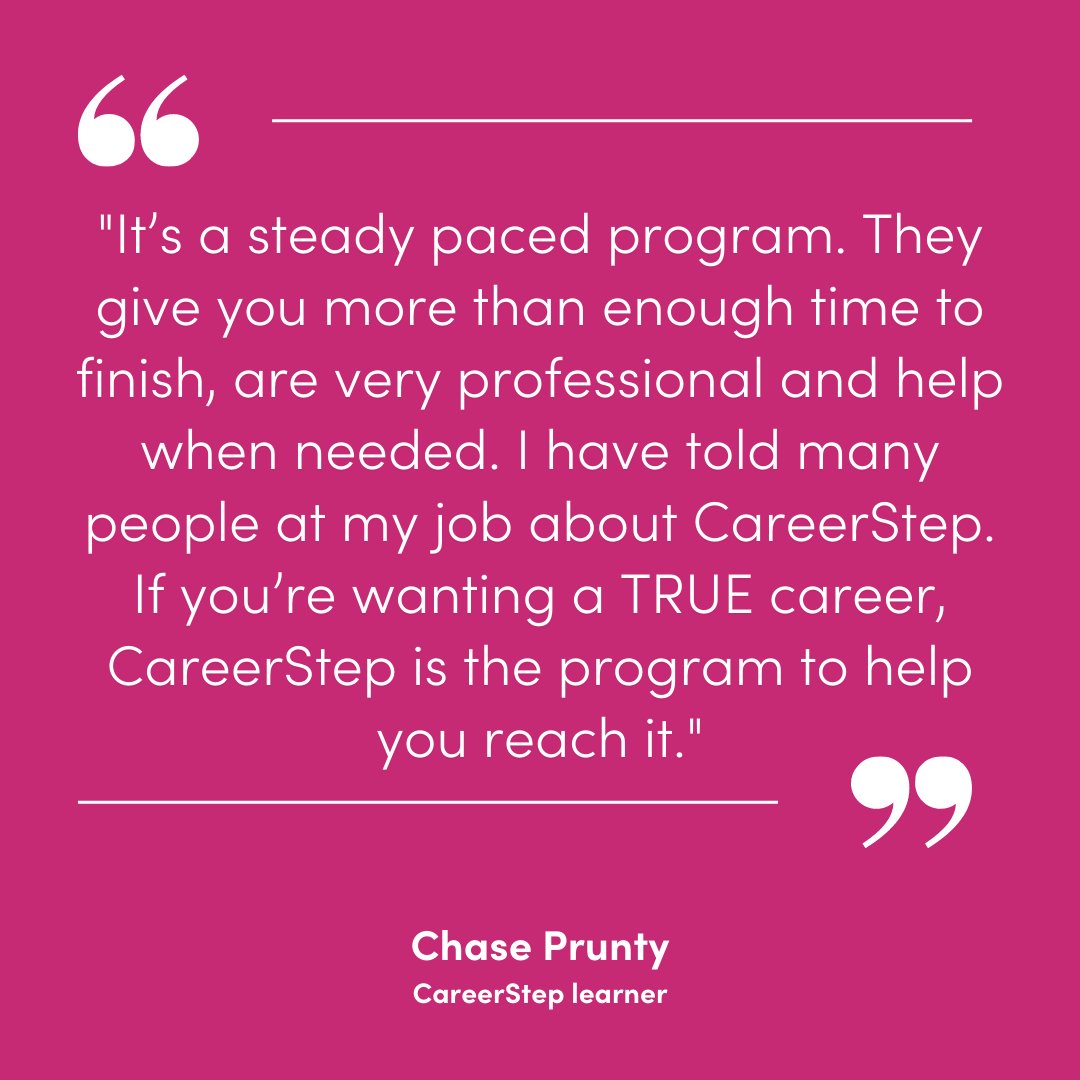 Interested in learning more about programs at CareerStep? Visit us online to learn more! bit.ly/3xLq8rW #HealthcareEducation