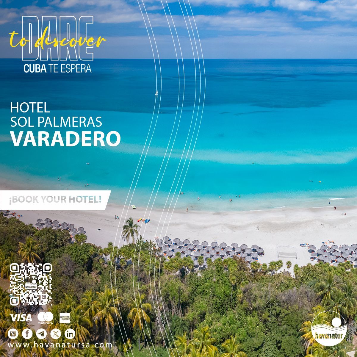 #OffersHavanatur 🏨 About to turn 34 years providing one of the best services in #Varadero 🏖️ 
#bookonline 👉 t1p.de/y7uco
#VaraderoTravel #VaraderoBeach