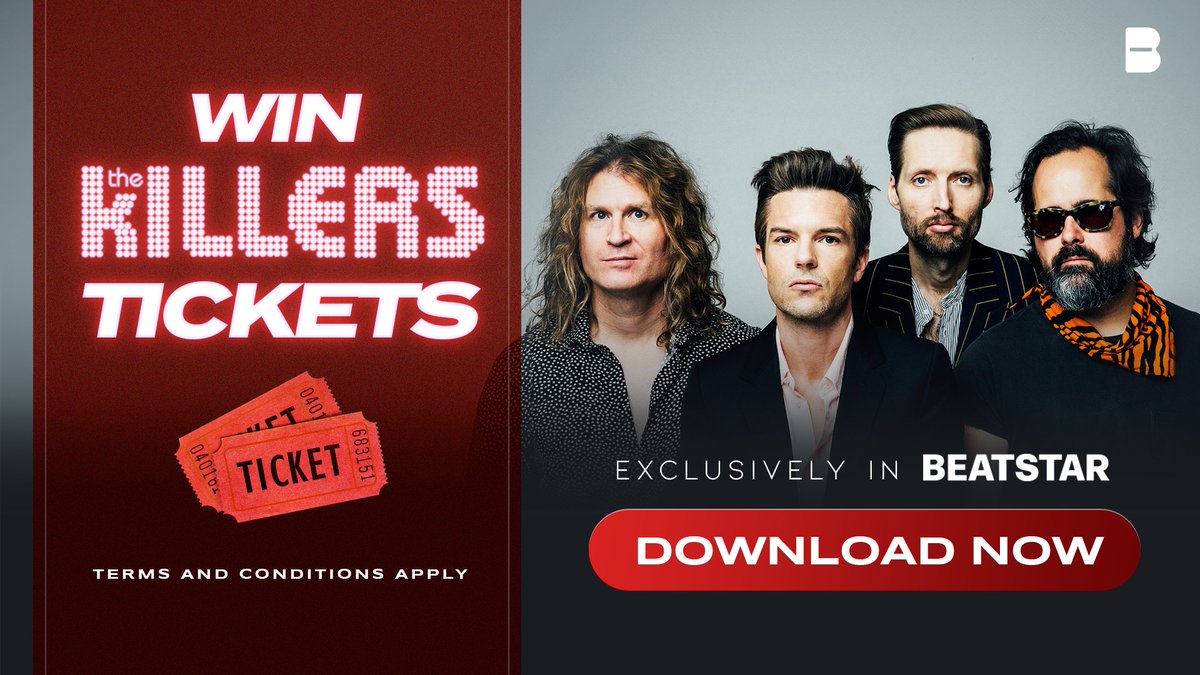 We're excited to announce that we are giving away tickets to see @thekillers LIVE! Download Beatstar now & check our in-game news tab for more information! ▶️ bit.ly/playbeatstar