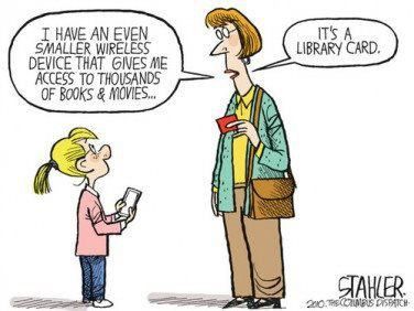 Library cards are amazing! You can access thousands of eBooks, audiobooks, movies and tv shows all for free with it! Check out Libby, Hoopla, and Kanopy, just to name a few 😉
.
.
.
.
.
.
.
.
.
.
#Arcadia #ArcadiaPublicLibrary #libraryhumor