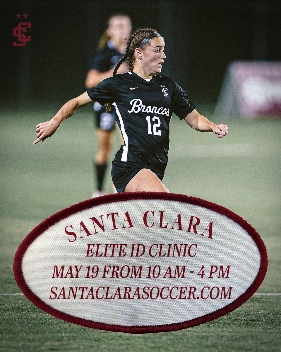 Be sure to sign-up for our Elite ID Clinic in May! Registration➡️ santaclarasoccer.com #StampedeTogether