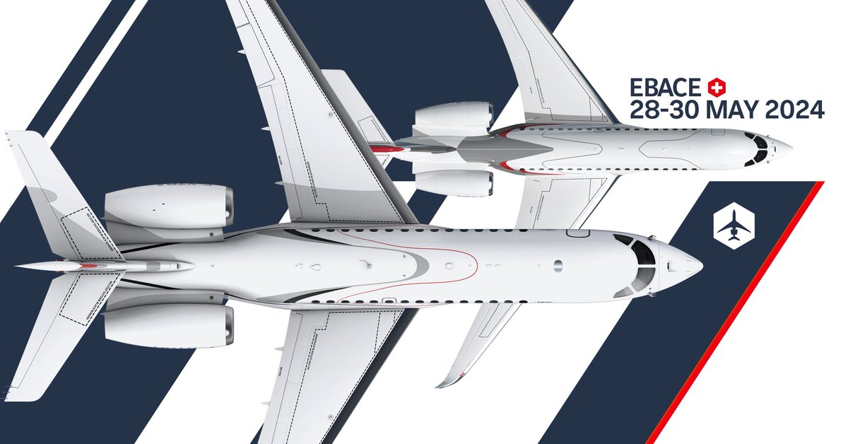 See our Falcons. Meet us in Geneva 🇨🇭 on May 28-30. #EBACE2024
All details: bit.ly/3UCu9b3