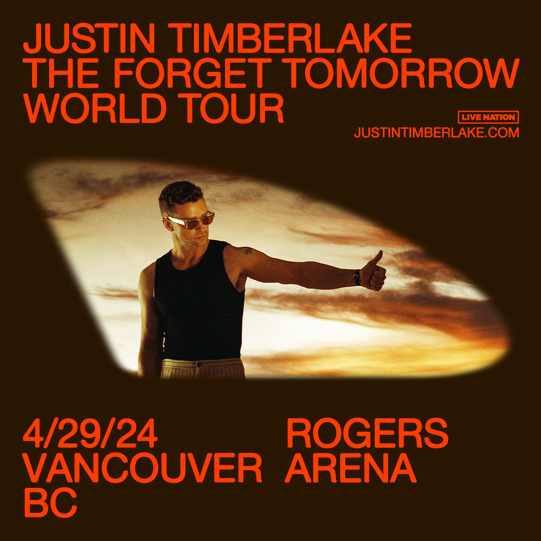 🎤 TONIGHT! 🎤 A legendary pop star is in the building... Get excited for Justin Timberlake, Vancouver! 🚪DOORS OPEN: 6:30PM 🎫TICKETS: bit.ly/3QkMgQD