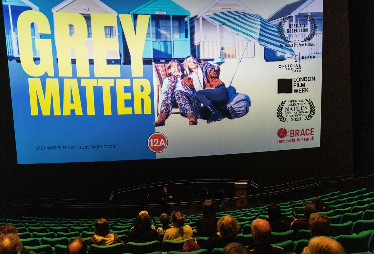 Thank you to everyone who came to our exclusive screening of Grey Matter in Bristol 🎥 Seeing such a positive response to the movie was truly amazing. It has been a pleasure to be partnered with @W4Films and Stephanie Beacham on the release of this incredible film.