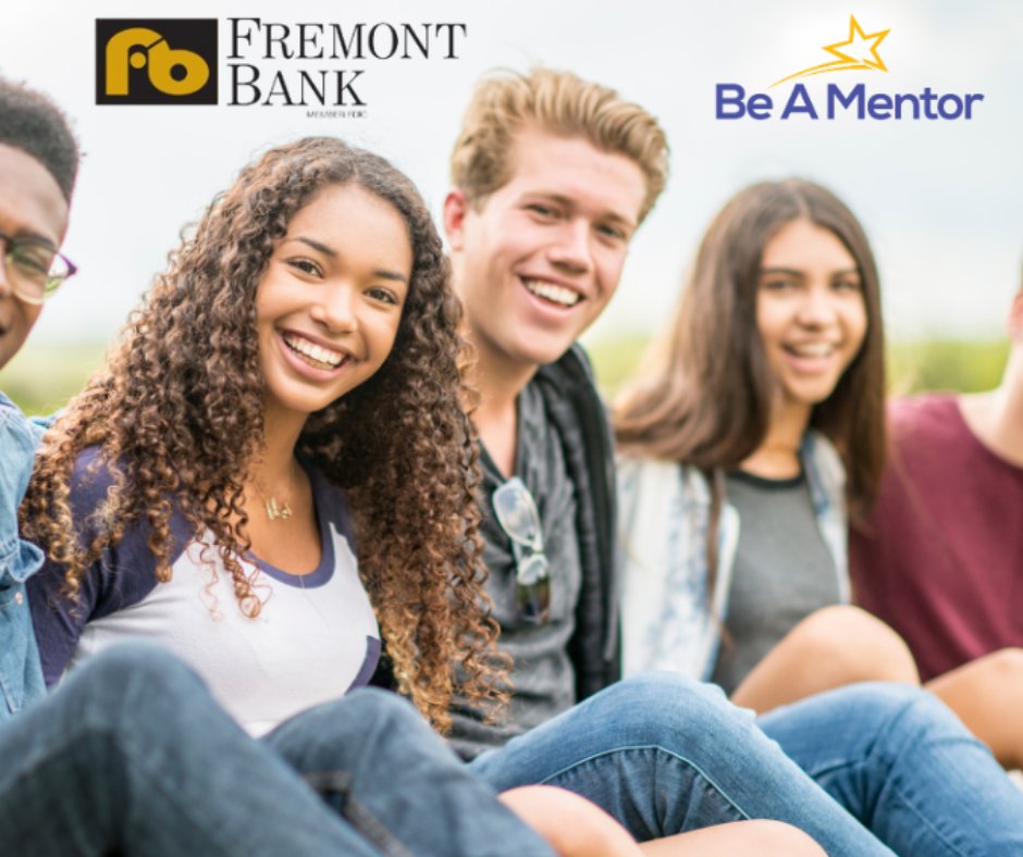 We want to send a big thank you to Fremont Bank for their recent support of Be a Mentor! 
Fremont Bank Foundation and Fremont Bank Corporate Giving Program are enhancing the quality of life in the communities we serve.  
#BeAMentor #FremontBank #MentoringMatters #Gratitude