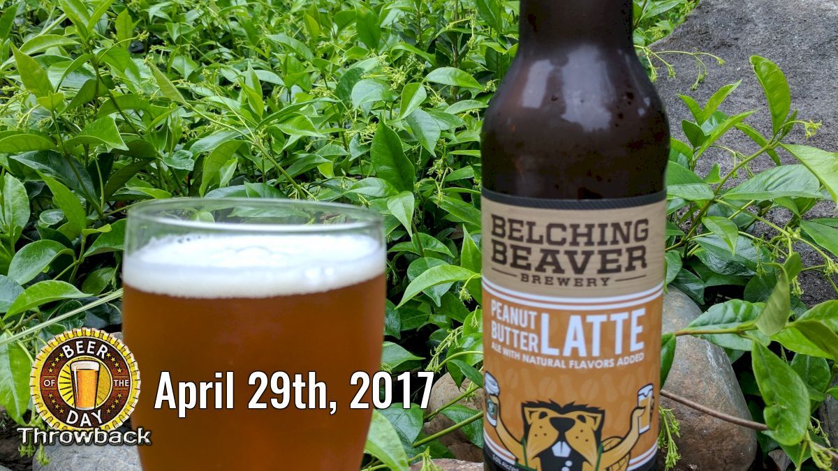 Beer of the Past for Apr 29th, 2017: Peanut Butter Latte from Belching Beaver Brewery (botd.us/DQzYTd) in Vista, CA. #drinklocal #craftbeer #lovebeer #beersnob #beer #ilovebeer #beergeek #beertography @belchingbeaver