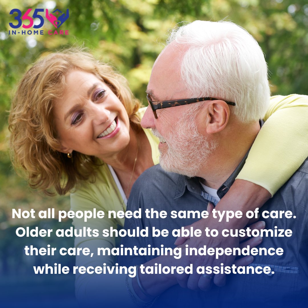 By offering customized care options, we prioritize preserving seniors' independence while ensuring they receive the support they need to thrive at home. Schedule a care consultation today. 🏡💙 #365InHomeCare #inhomecare #seniorcare