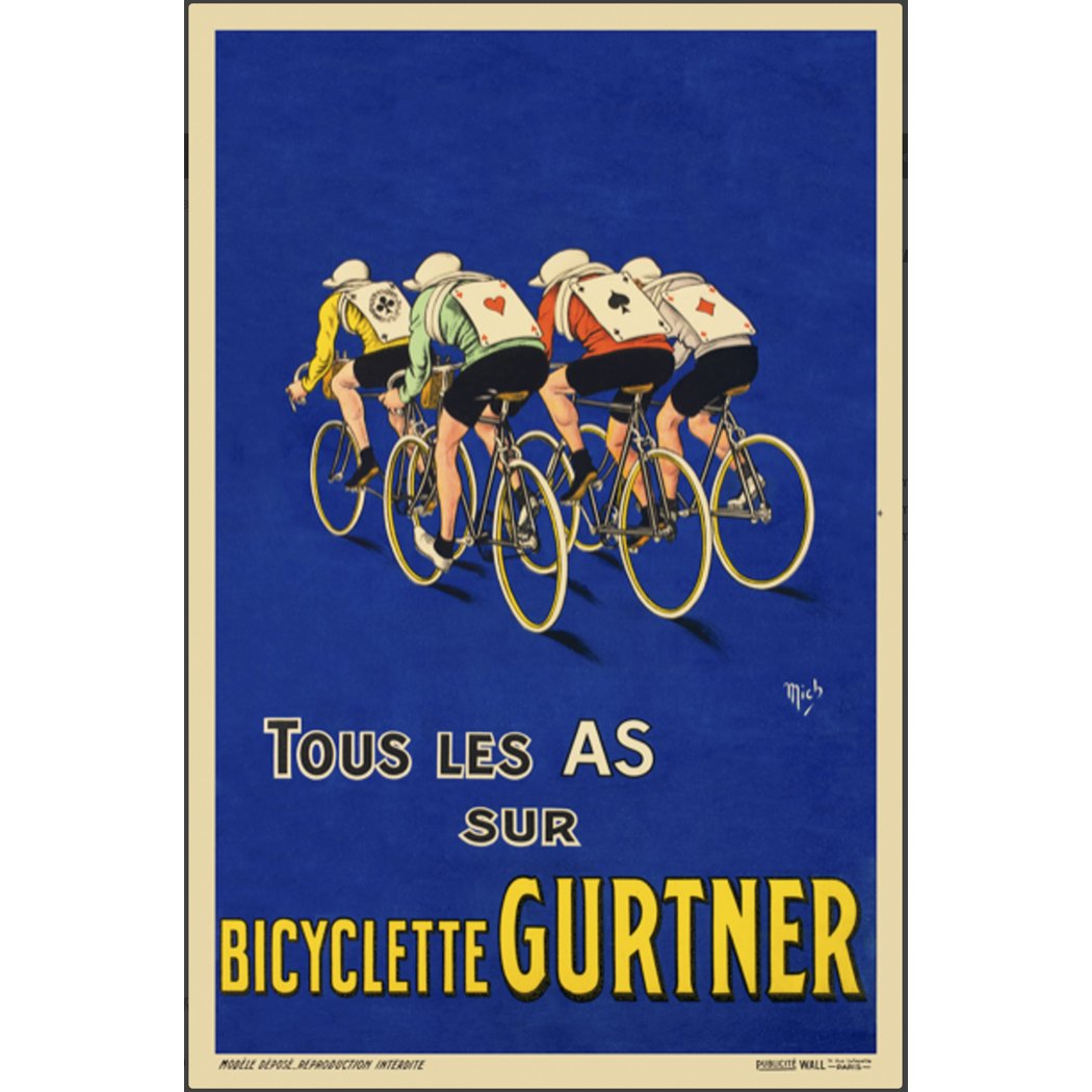 Bicyclette Gurtner Vintage Bicycle Poster Prints

Over 300 different Bicycle Poster Prints
Available for purchase on our website
bicyclingart.com
#bicycleposter #bicycleart #cyclingart