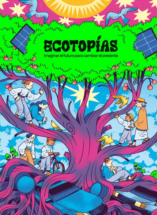 No encanta el último proyecto de @greenpeace_esp y @Astiberri. 'Ecotopías', una novela gráfica que imagina futuros deseables, soñando con un mundo más justo y medioambientalmente sostenible. De la mano de @flavitabanana, @darioadanti e Iñaki Landa.