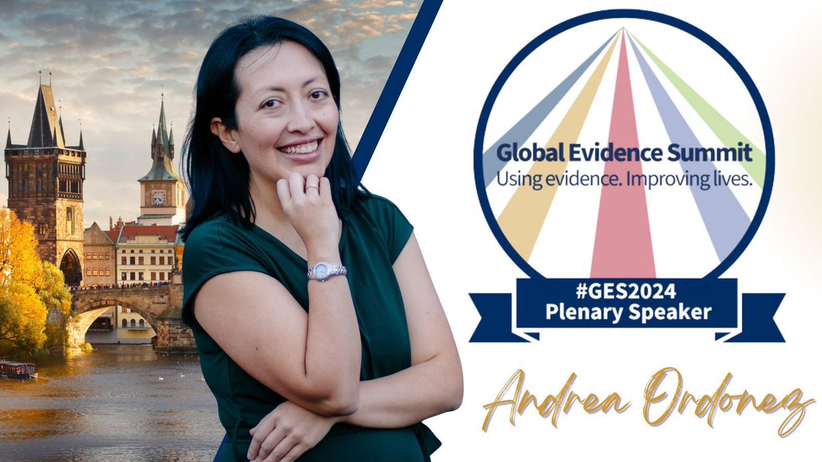 🎉 Andrea Ordóñez Llanos @AOrdonez from Ecuador is joining us as a speaker for #GES2024 🎉 🤓 Learn more about this speaker: buff.ly/4aIfOjg