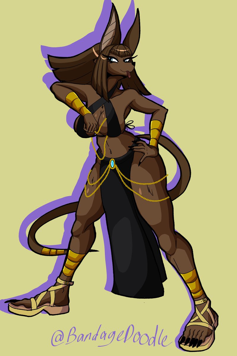 Aight, bet. Here's my jackal lady, Yineput, with this one