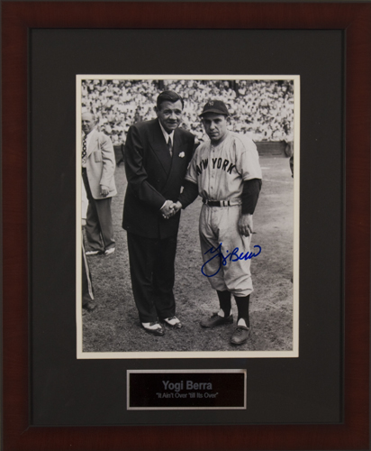 This autographed Yogi Berra photo will be up for auction at the 2nd Annual OSIP Gala Fundraiser on June 2.  Get tickets at osipfoundation.org/gala.  #YogiBerra #OSIPGala #SportsMemorabilia #Fundraiser #YankeesMemorabilia #YogiBerraMemorabilia #CharityAuction