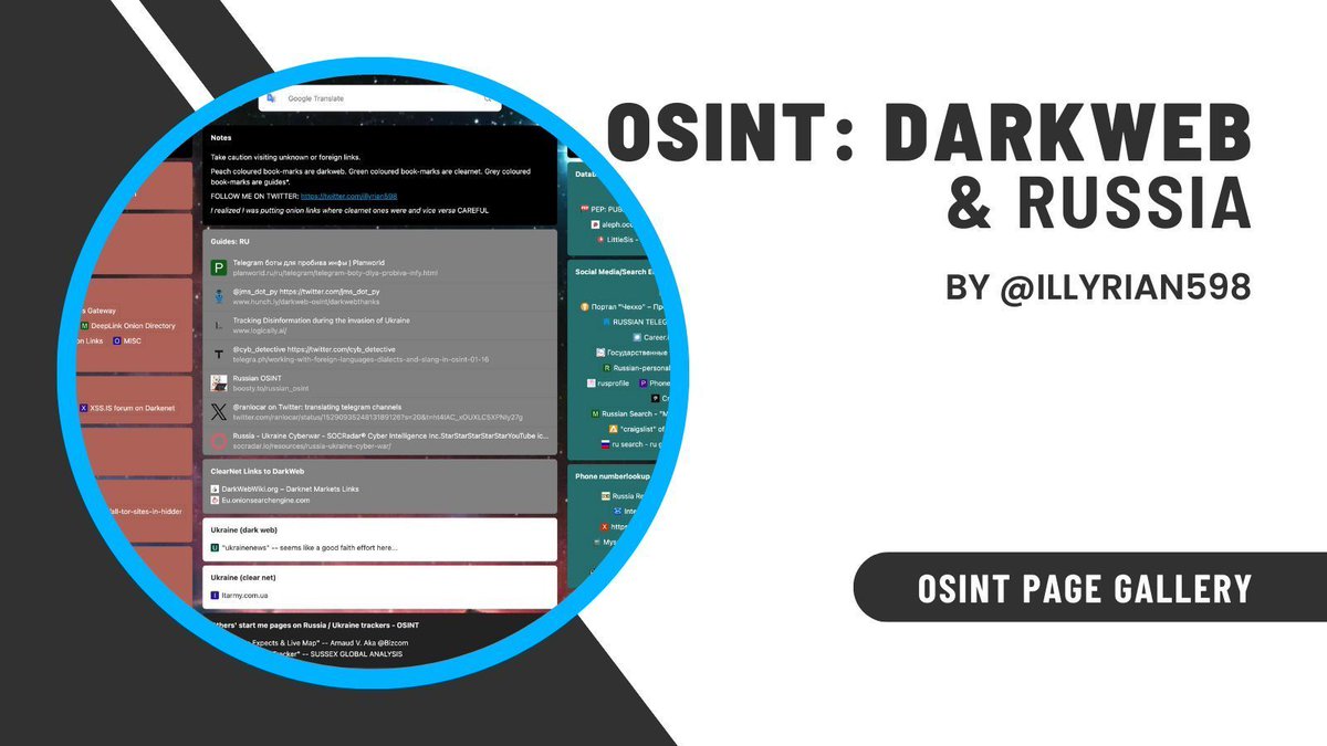 Explore the web with confidence! 🌐 This page features three types of colored links: peach for darkweb, green for clearnet, and grey for guides. Find databases, lookup tools, and independent info. Use with discretion and stay informed! 🔍💡 @illyrian598 start.me/p/kx5qL5/osint…