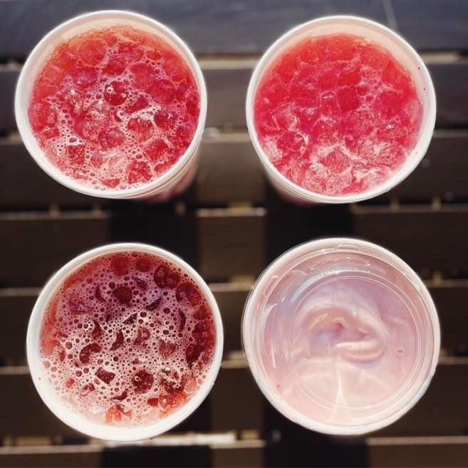 Welcome our new seasonal beverage: Cherry Berry! 🍒🫐🍓 Visit us and purchase a Cherry Berry Sunjoy, Lemonade, Frosted, or Iced Tea while supplies last! 📷: cfa405andatlantic