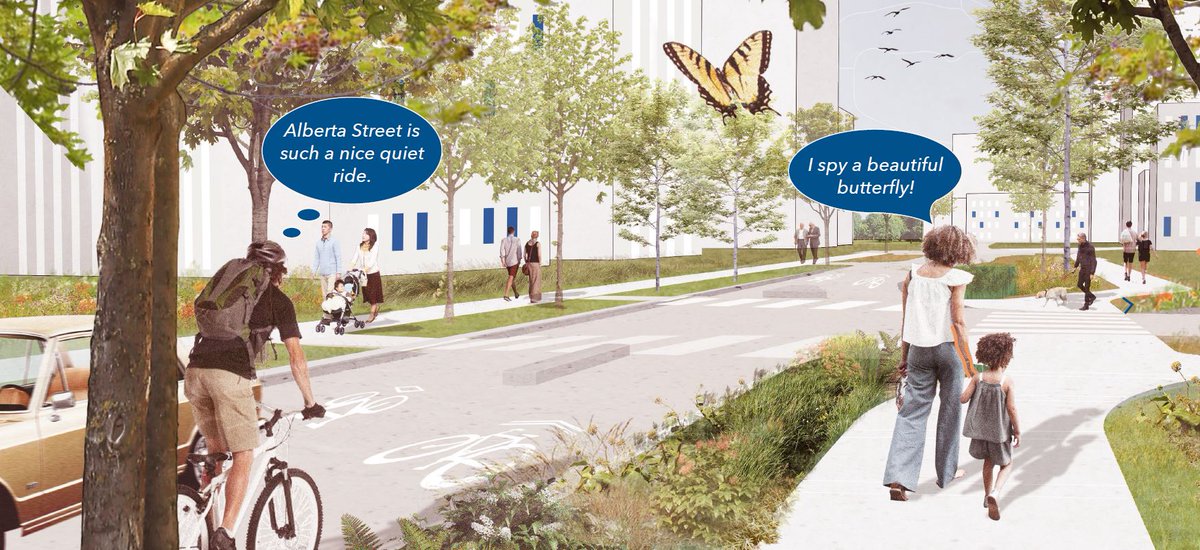 We’re exploring ways to improve Columbia Park, Alberta Street, and 43rd Avenue 🌲 while increasing the area's capacity to support more park users and residents. 🚴‍♀️👨‍🦼🚶 Learn about the new concept design based on community feedback ➡️ ow.ly/yzeT50RotuN