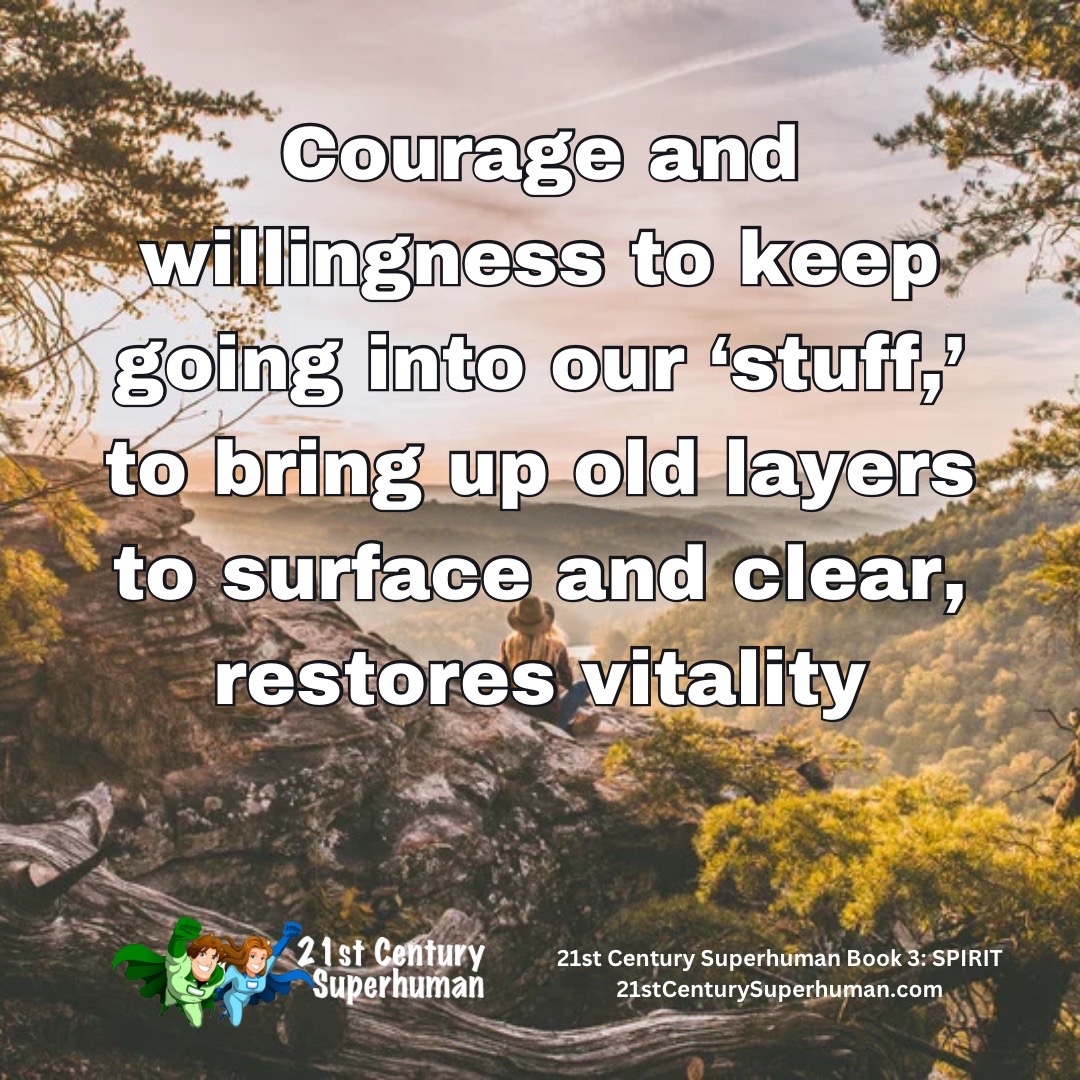 Diving deep into our inner realms, confronting the layers of our past, and clearing the path forward restores vitality and fuels our journey.

#InnerRealms #SelfExploration #PastReflection #ClearingThePath #VitalityRestored #JourneyFuelled