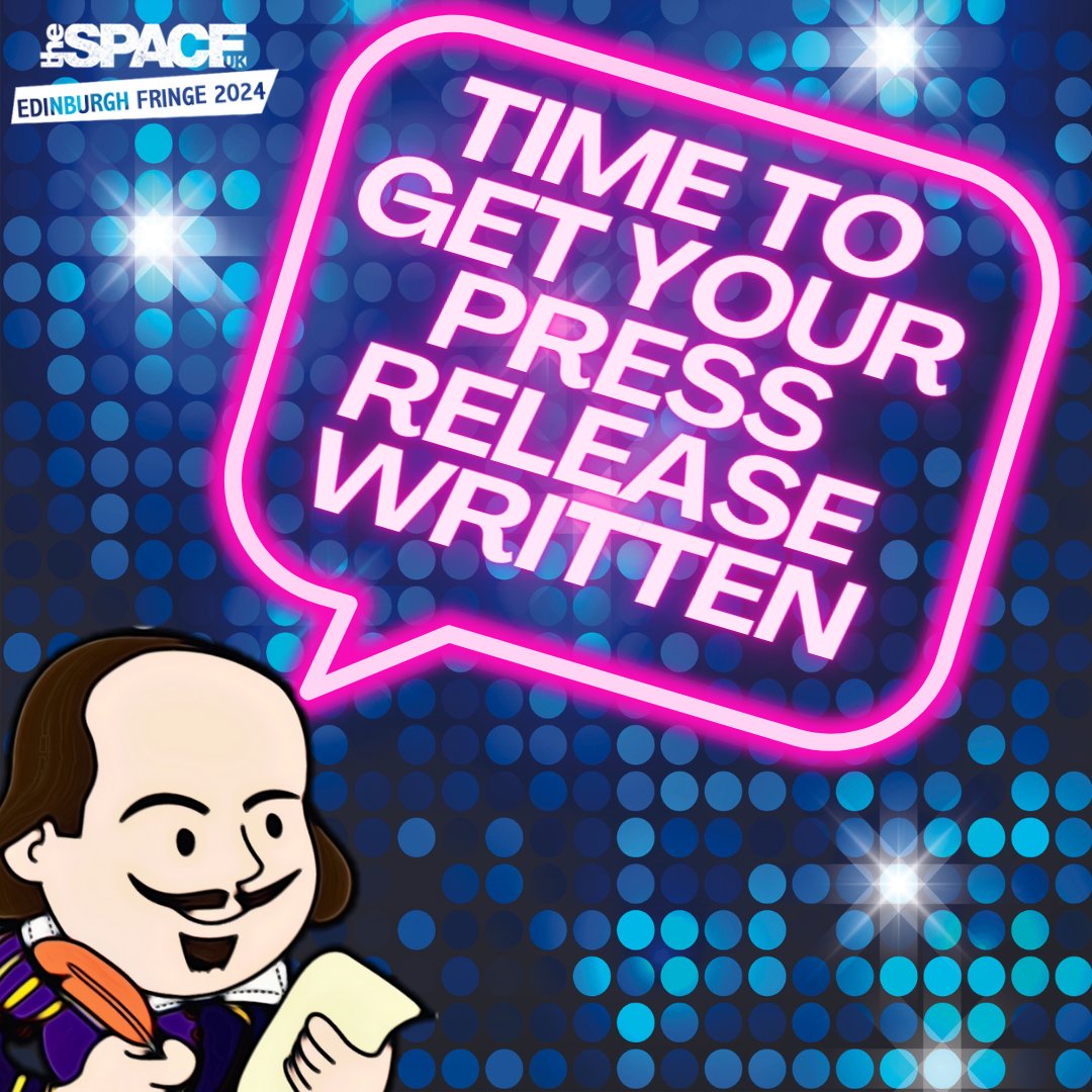 📢 If you haven't started already, it's time to get your press release written for the #EdinburghFringe!🎭 

 🌍 Let's make sure your show gets the attention it deserves and set those reviewer pulses racing! 🌟 
#EdFringe #ExperienceTheFringe 🎉📝🎉