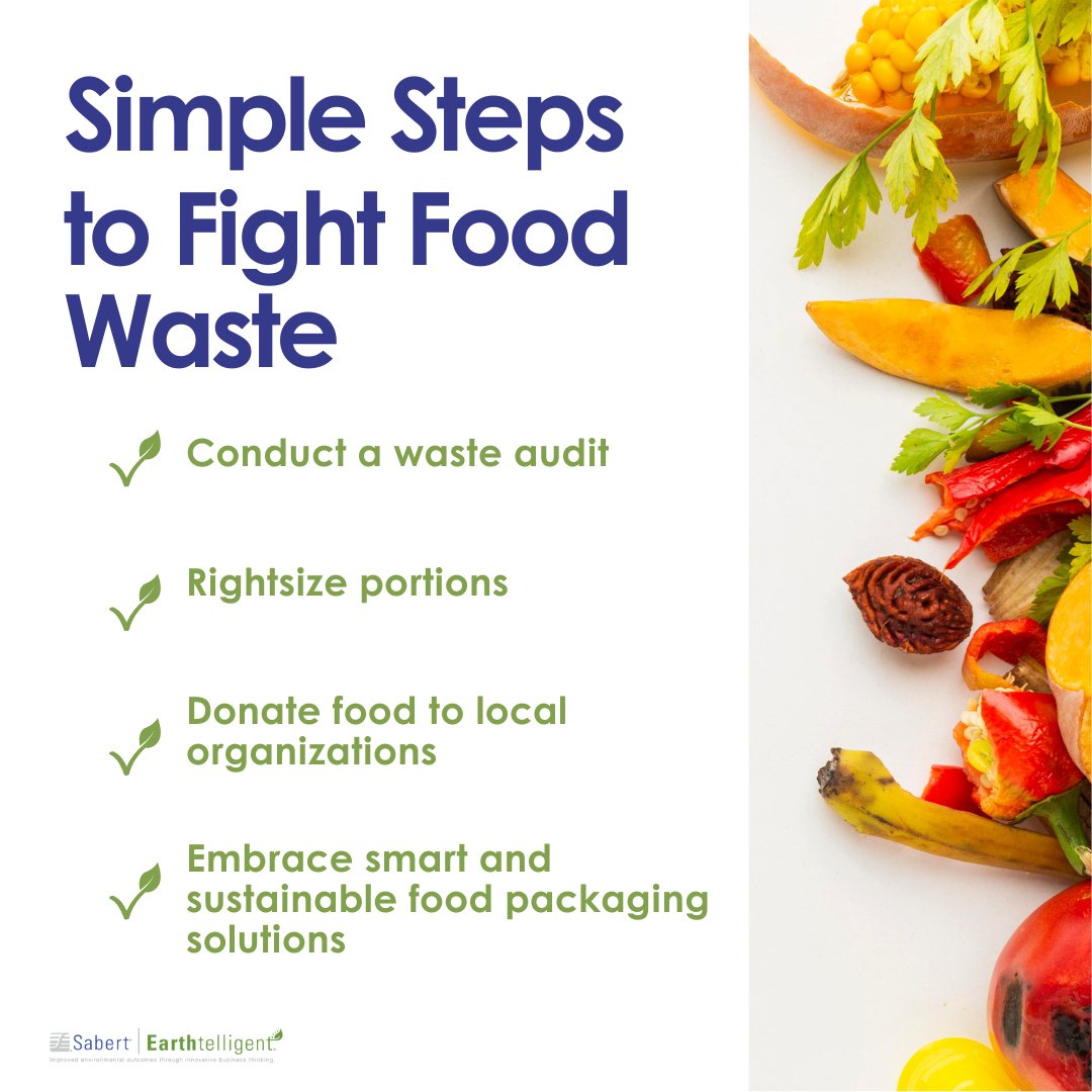 Waste not, want not is more relevant than ever when it comes to food. Here are some simple steps foodservice operators can take to tackle food waste. 
#stopfoodwaste #sustainablepackaging #sustainability