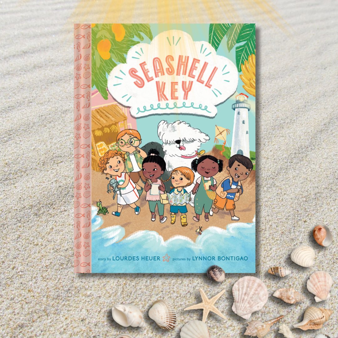 It’s almost here: SEASHELL KEY comes out tomorrow—and it’s just the ray of sunshine you need to tide you over until summer! ☀️🌊🦀🪁 abramsbooks.com/product/seashe…