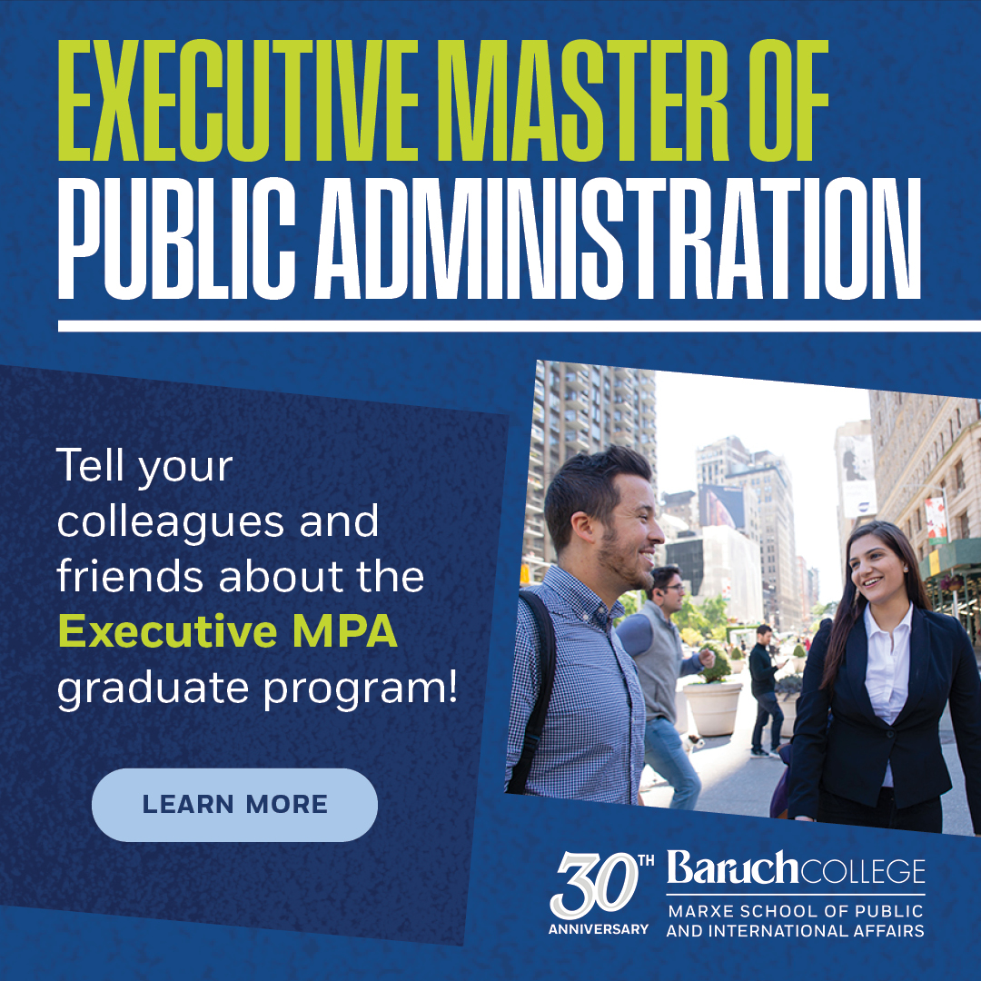 Established in 1984, the #MarxeSchool’s Executive MPA is one of the original executive public administration programs in the nation. The program develops confident, innovative, ethical, and strategic leaders. ➡️ow.ly/Jo5C50RqgnE #MarxeImpact #GraduateDegrees