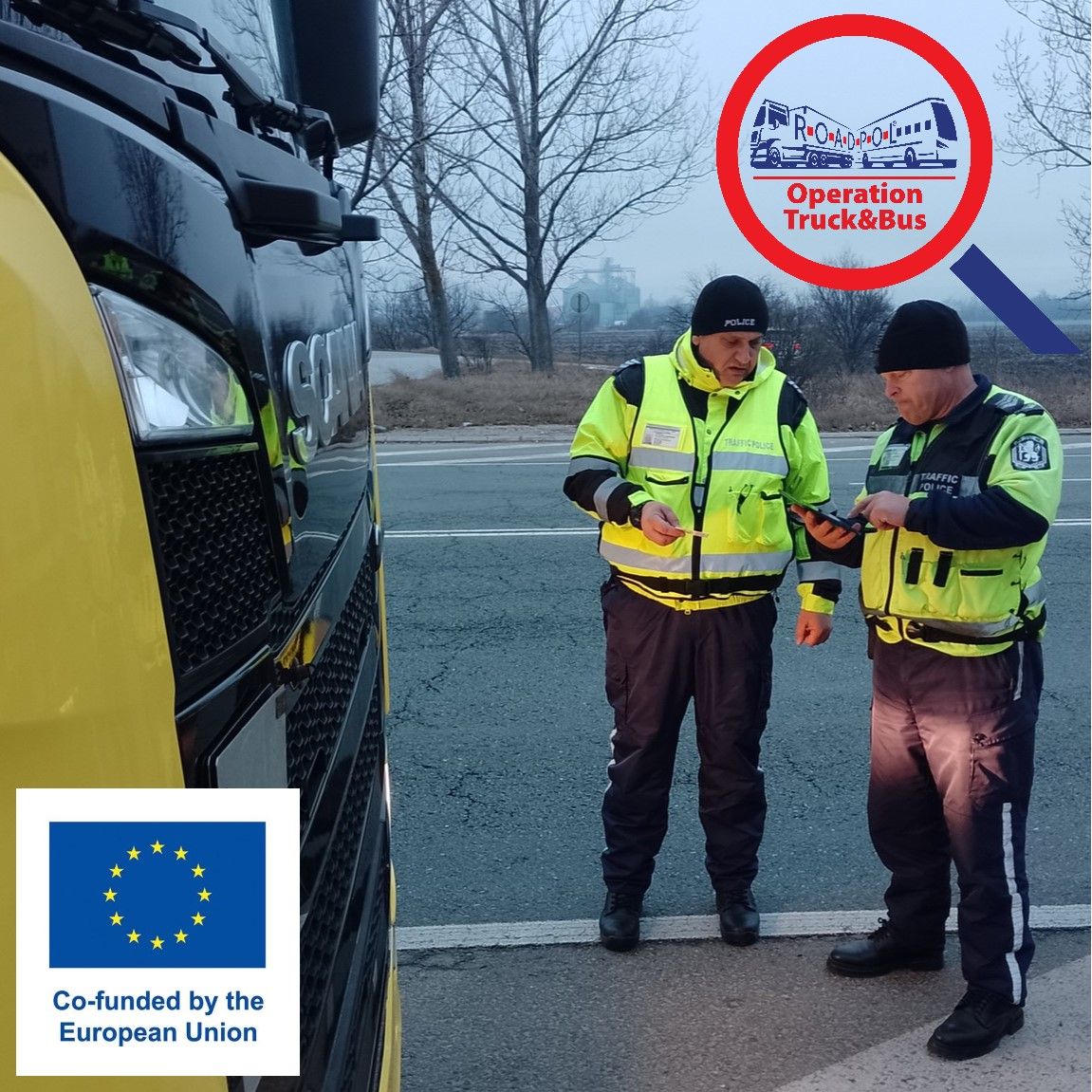 👮‍♂️ 👮‍♀️ Getting ready to combat violations with yet another seamless pan-European enforcement action. 🚚 🚍 This time it is TRUCKS and BUSES in our focus. 🚔 13-19 MAY 2024 #police #roadsafety