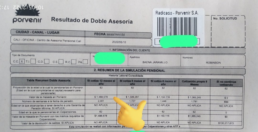 @SoyJerome__ Tengo un ejemplo... Mi cotización es sobre 3.5 millones y en el fondo porvenir me ofrecieron pensión de 1.4 millones... En Colpensiones 3.3 porque es mi promedio de los últimos 10 años .. Que te parece ese ejemplo.