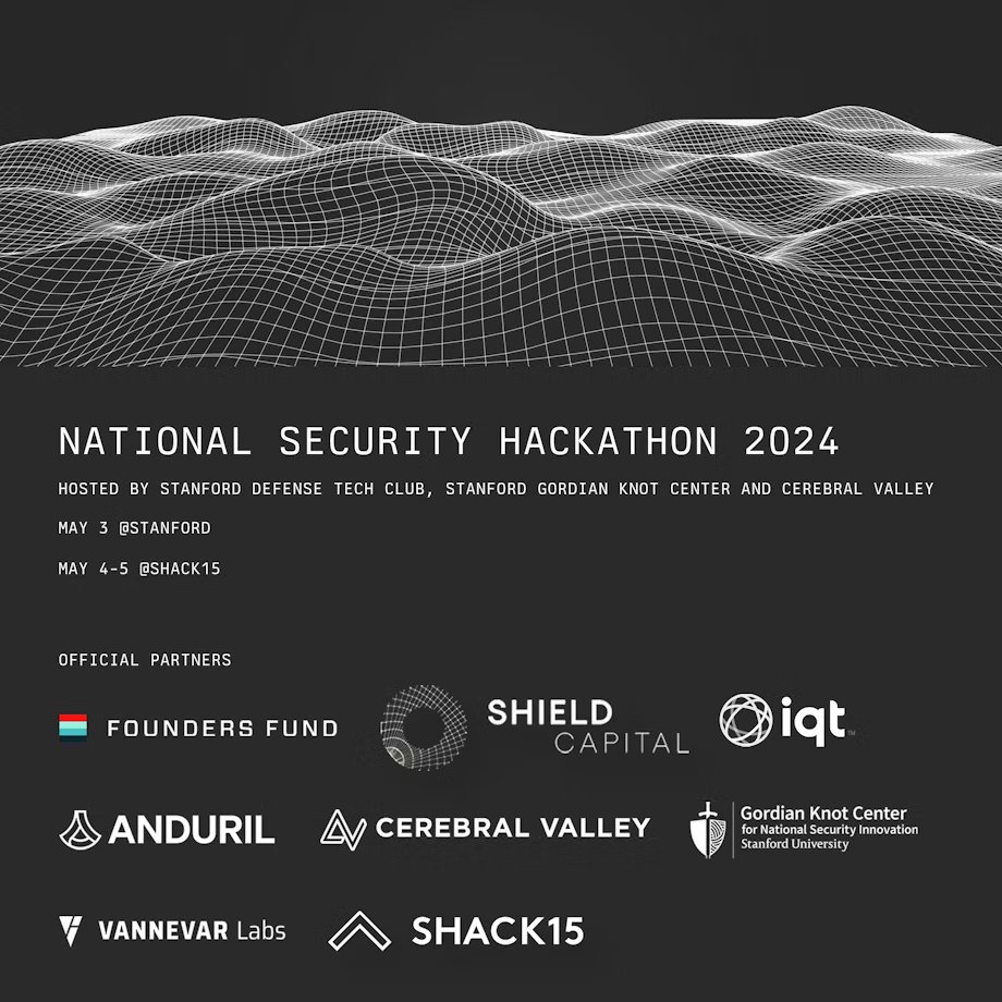 Excited to announce #1 of 4 tracks for this weekend's Defense Tech hackathon at @SHACK15sf TRACK 1: NEXT GENERATION INTELLIGENCE ANALYSIS 🌐 In partnership with @ShieldCapVC + sponsored by @foundersfund, @anduriltech. @VannevarLabs, @IqtLabs and more... More below 👇
