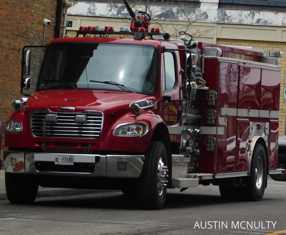 Austinmcnu's tweet image. st thomas fire rescue 
tanker 8

#firebuff #firedept #firetruck 

st thomas ontario