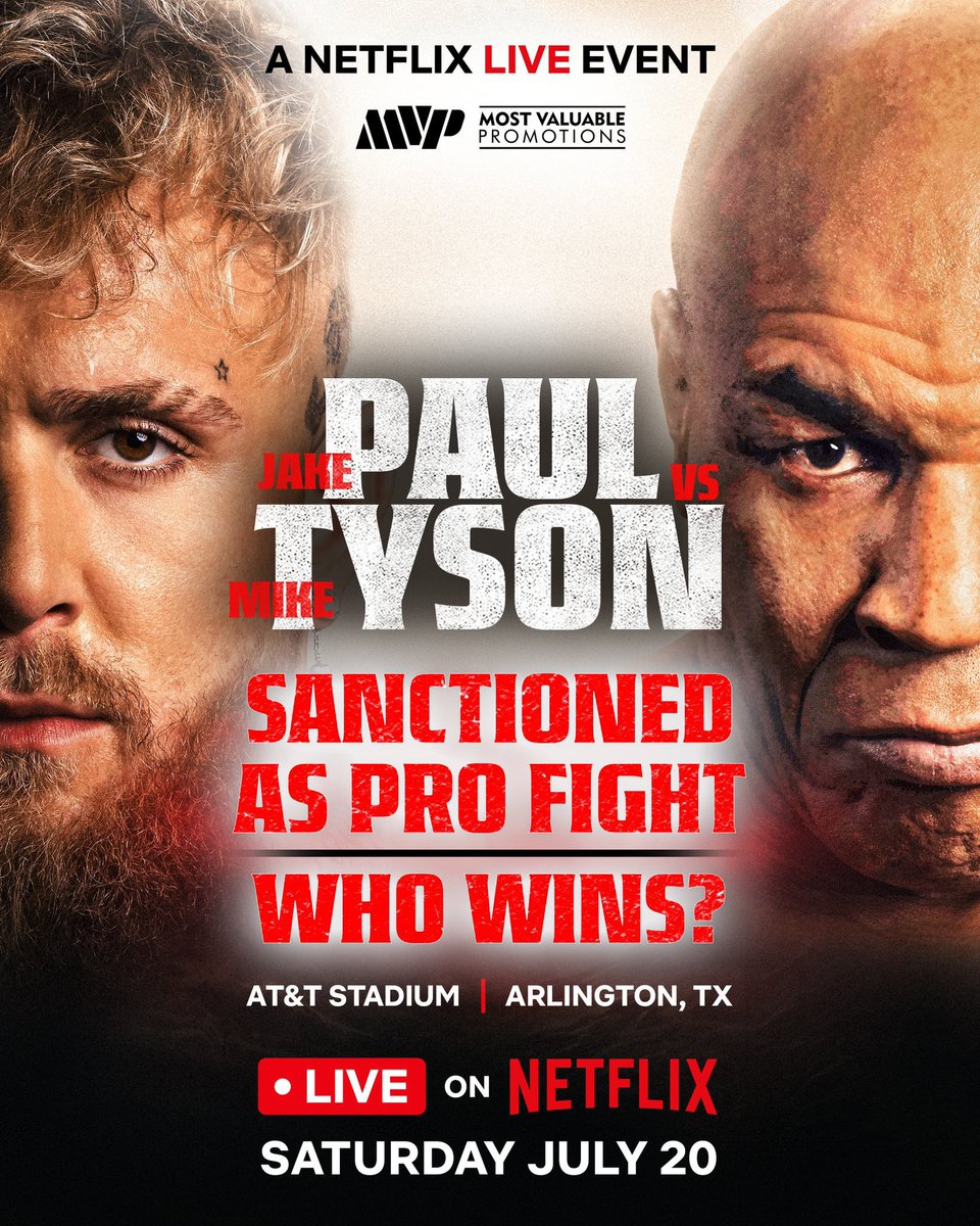 The fact that Jake Paul will have his name on Mike Tyson’s professional boxing resume is BONKERS! 🥶🤯

#Boxing #JakePaulvsMikeTyson #Netflix