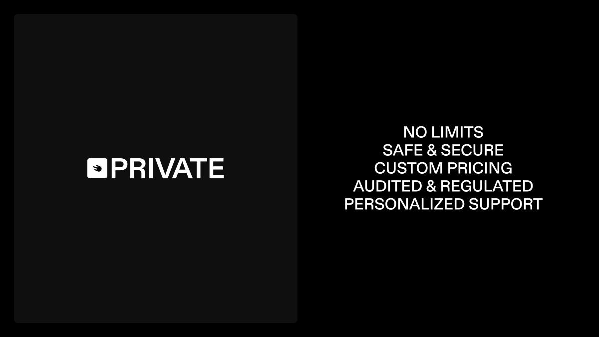 Hey Bitcoiners, looking to buy the dip in size? We're here to help!

Strike Private is your partner on your #Bitcoin journey. No limits, custom pricing and personalized support 🤝

If you're looking to purchase over 100,000 USD or 100,000 EUR, reach out to us at private@strike.me