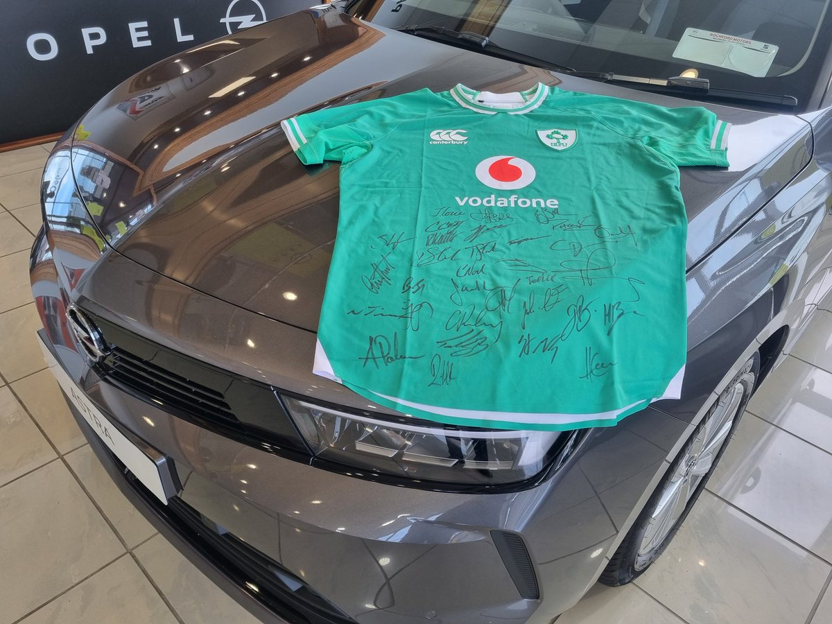 🟩🍀 WIN A SIGNED IRISH RUGBY JERSEY 🍀🟩 To have a chance to win, you must: 👉 Like and share our competition post 👉 Be following Rochford Motors Competition runs from 29th April to 13th May! Full details here: rochfordmotorsopel.ie/offers/irish-r… #irishrugby #rochfordmotors #opelmayo