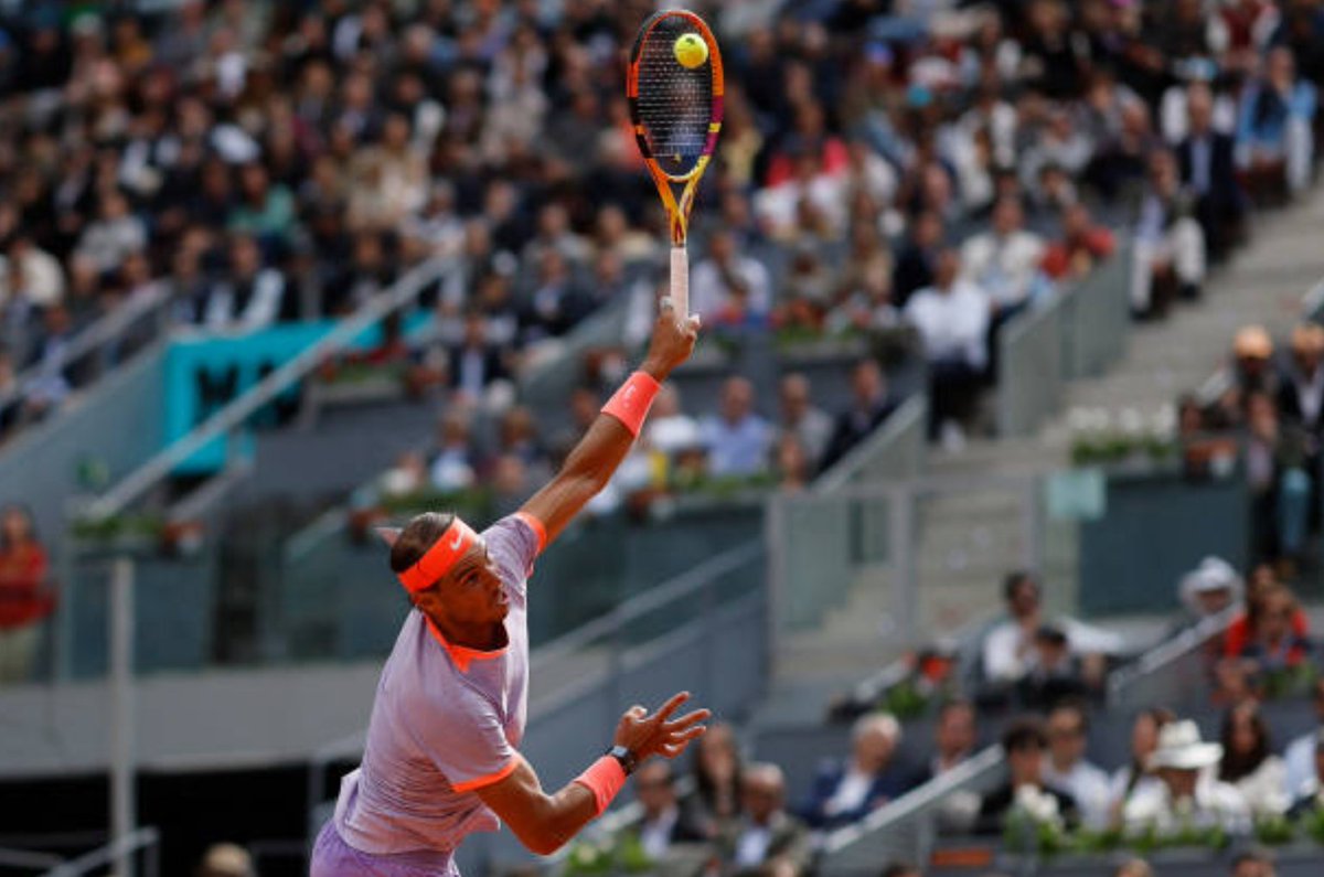 Rafael Nadal vs Pedro Cachin #MMOPEN (Photo by OSCAR DEL POZO/AFP via Getty Images)