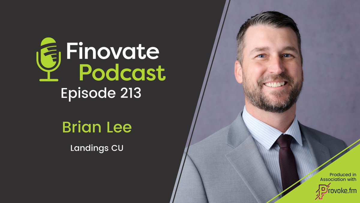 How to use technology to bring new projects to life 🌱 @landingscu CEO @BrianLeeAZ joins @GregPalmer47 to share new insights in this episode of @Finovate! apple.co/3wb69T9 #finovate #fintech #creditunion #banking #technology #podcast