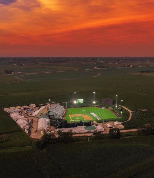 This picture of the Field of Dreams site is incredible 😍