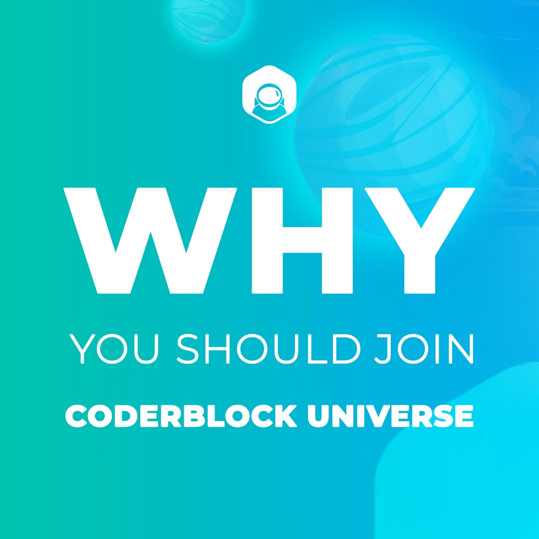 coderblock's tweet image. Discover a world of #possibilities with 𝗖𝗼𝗱𝗲𝗿𝗯𝗹𝗼𝗰𝗸! 🚀