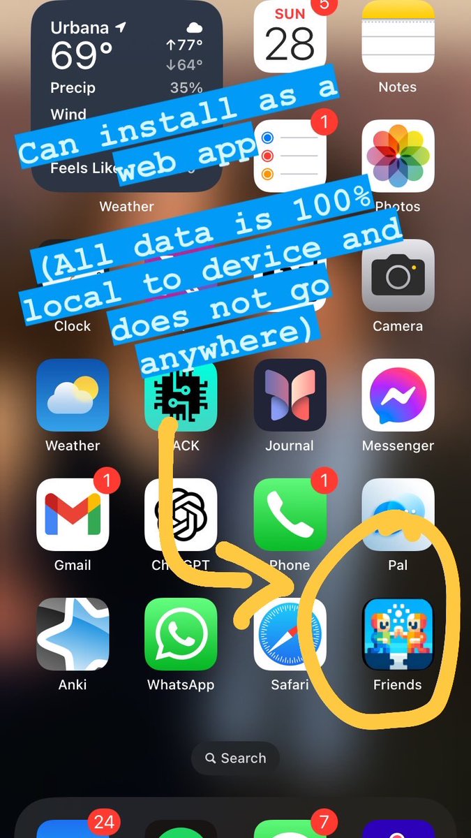 After several conversations about keeping in touch with my med school friends after graduation, I put together a small tool for tracking calls with friends 😊