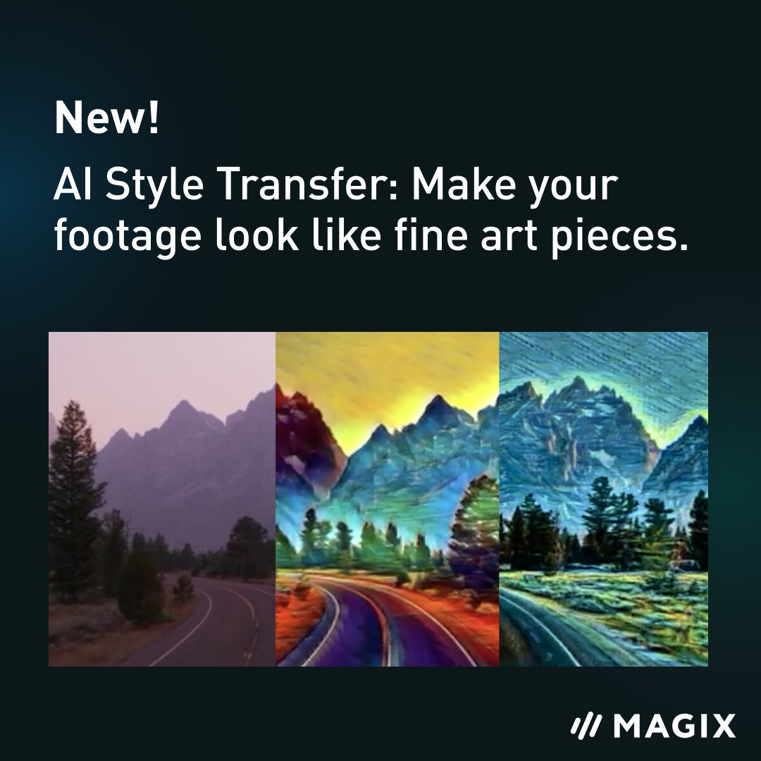 MAGIX_INT's tweet image. Ready for the news? Video pro X16 is out today! Find out about the new AI and cloud-based features now available at the link: magix.com/us/video-edito…

#VideoProX #AI #VideoEditingSoftware