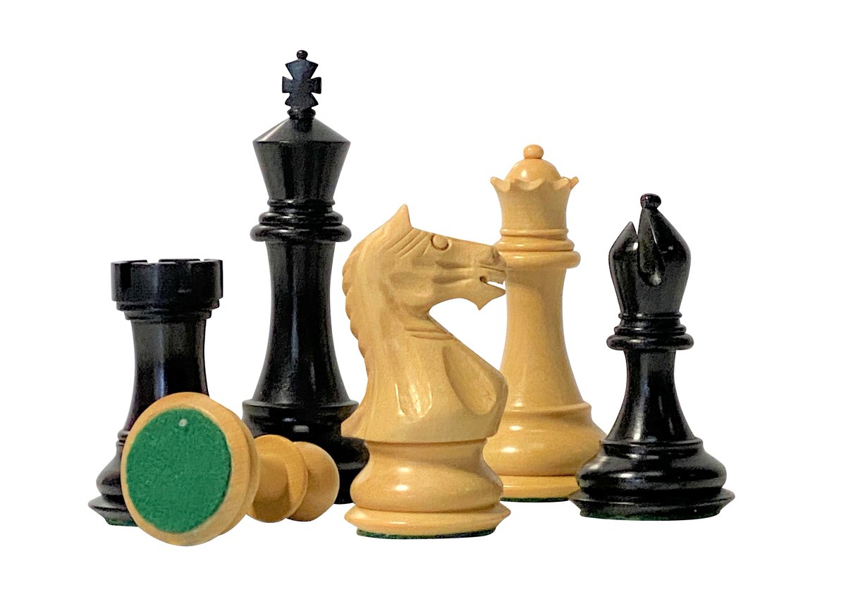 Wow picks! 3.5' Black Queens Gambit Supreme Chess Pieces at £99.00 at officialstaunton.com/products/4-sup… Choose your wows. 🐕 #follow #chesspieces