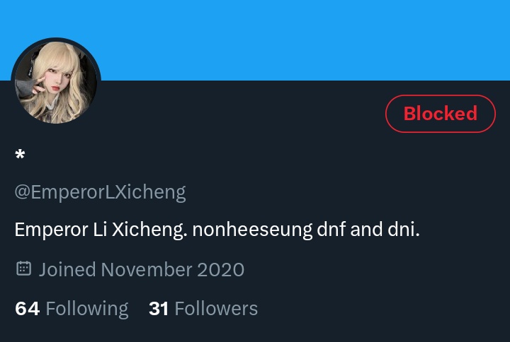 [🚨] ENGENES, help us call out and report the user & their posts below. They are setting up 🦌 🔗: x.com/EmperorLXicheng 🔗: twitter.com/EmperorLXichen… 🔗: twitter.com/EmperorLXichen… report under : abvse & hvrassment > !insult > block