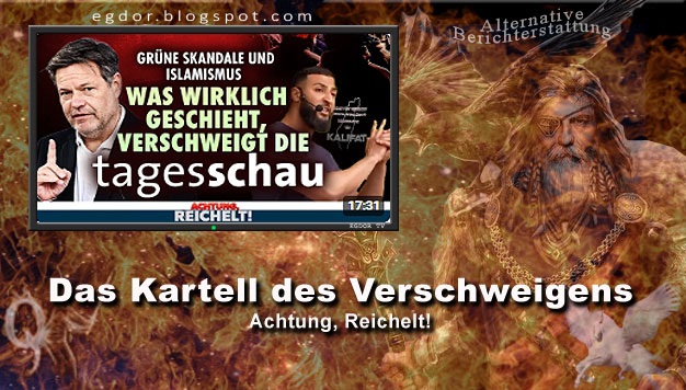 Achtung, Reichelt! - Das Kartell des Verschweigens | vom 29.04.2024
egdor.blogspot.com/2024/04/achtun…