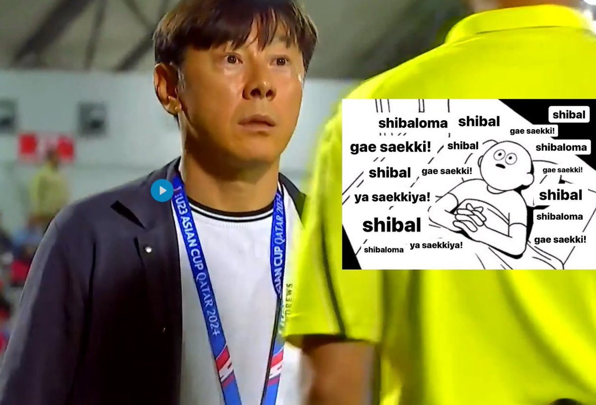 Shin Tae Yong: Shibal sekya wasit, fak kata gue teh

#STYTerbaik #TimnasDay