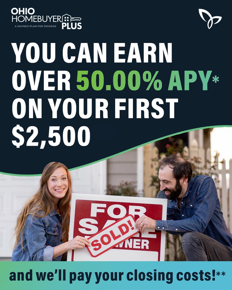 Are you a first-time homebuyer? We have good news for you. 😊👇

The new Ohio Homebuyer Plus Program is a unique program that provides tax-advantaged savings accounts for Ohioans to use on their homebuying journey. 

Head over to pathwayscu.com/homebuyer-plus to learn more.