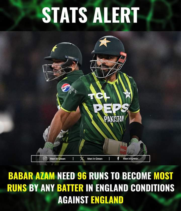 Record alert ‼️
#BabarAzam #PakvsEng #T20WorldCup2024