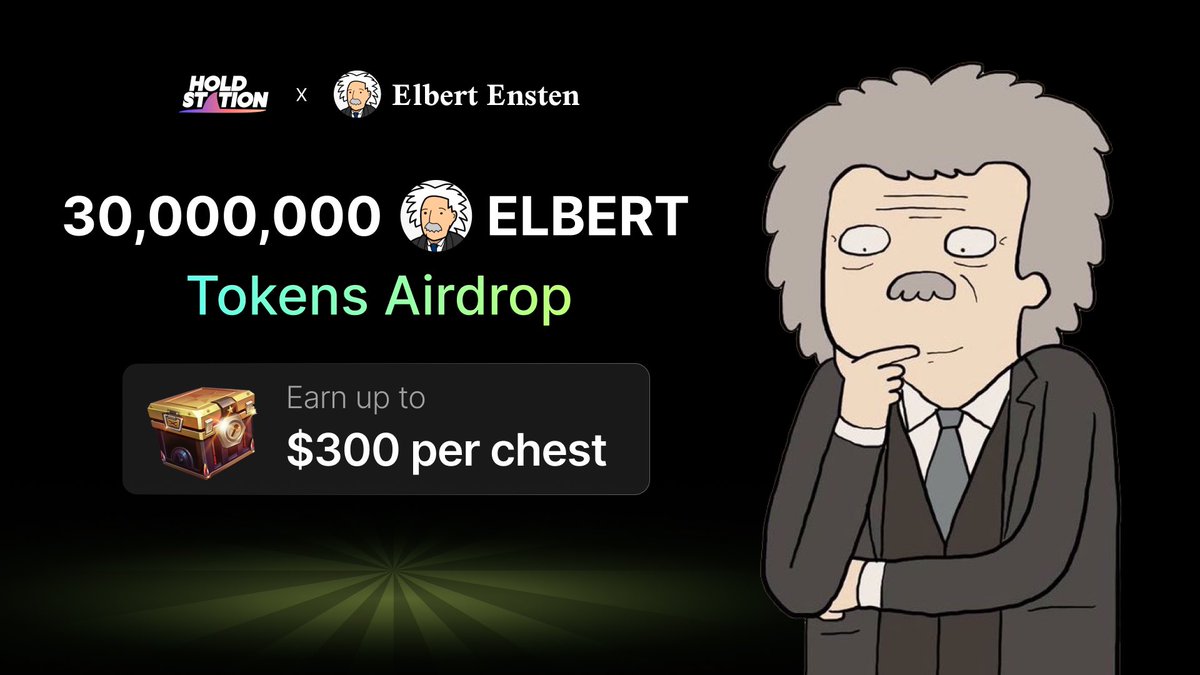 💥 Power Up with Elbert Ensten! 30,000,000 $ELBERT Up for Grabs! Embrace the Brilliance! @crazyelbert 's groundbreaking work continues to inspire. Now, you have the chance to be a part of the future! We're releasing a staggering 30,000,000 $ELBERT into our Treasure Chests.