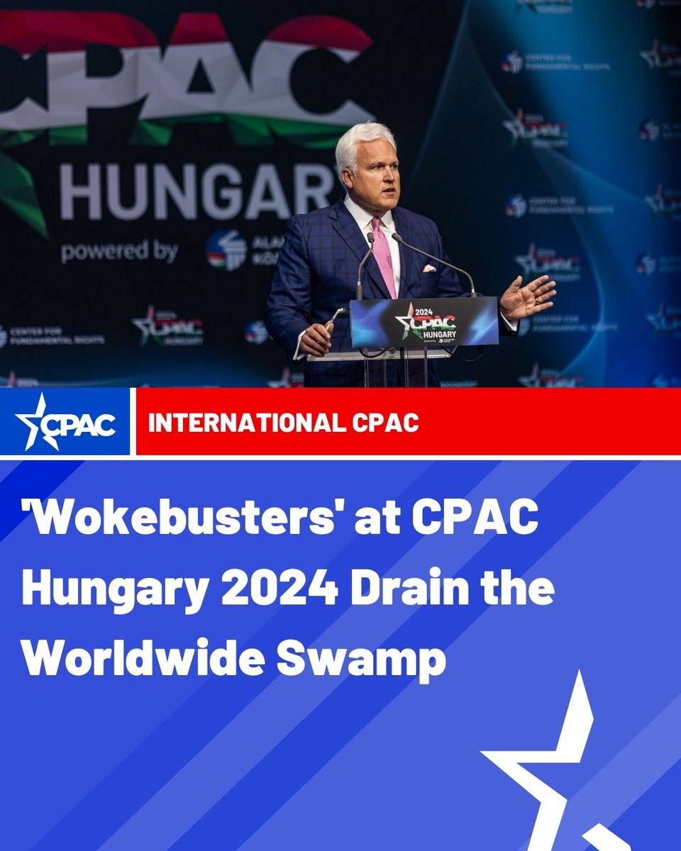 ‘Wokebusters’ from around the world gathered in Budapest last week for the third annual CPAC Hungary. Speakers such as Hungarian Prime Minister Viktor Orbán, Former Australian Prime Minister Tony Abbott, and President Donald Trump drained the swamp with their messages to the…